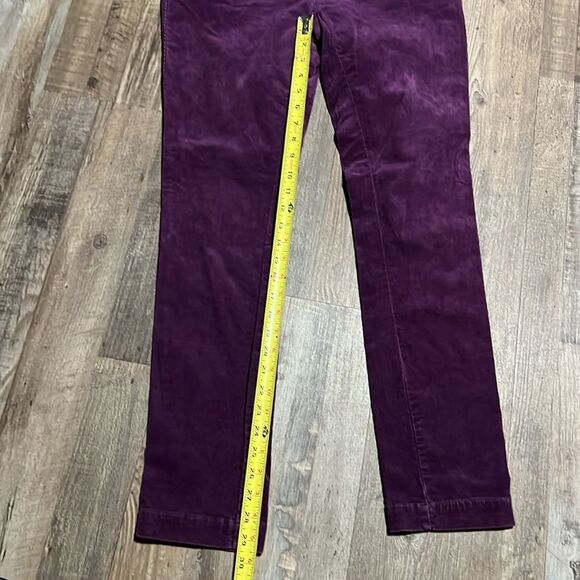 Aventura — organic cotton fabric  purple jeans size 6 - Picture 12 of 15